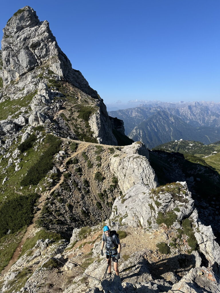 5 Gipfel-Klettersteig Rofan - Haidachstellwand